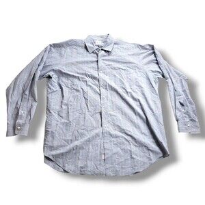 Brooks Brothers Men's Yellow Blue & Pink Striped Cotton Dress Shirt 17.5 - 6